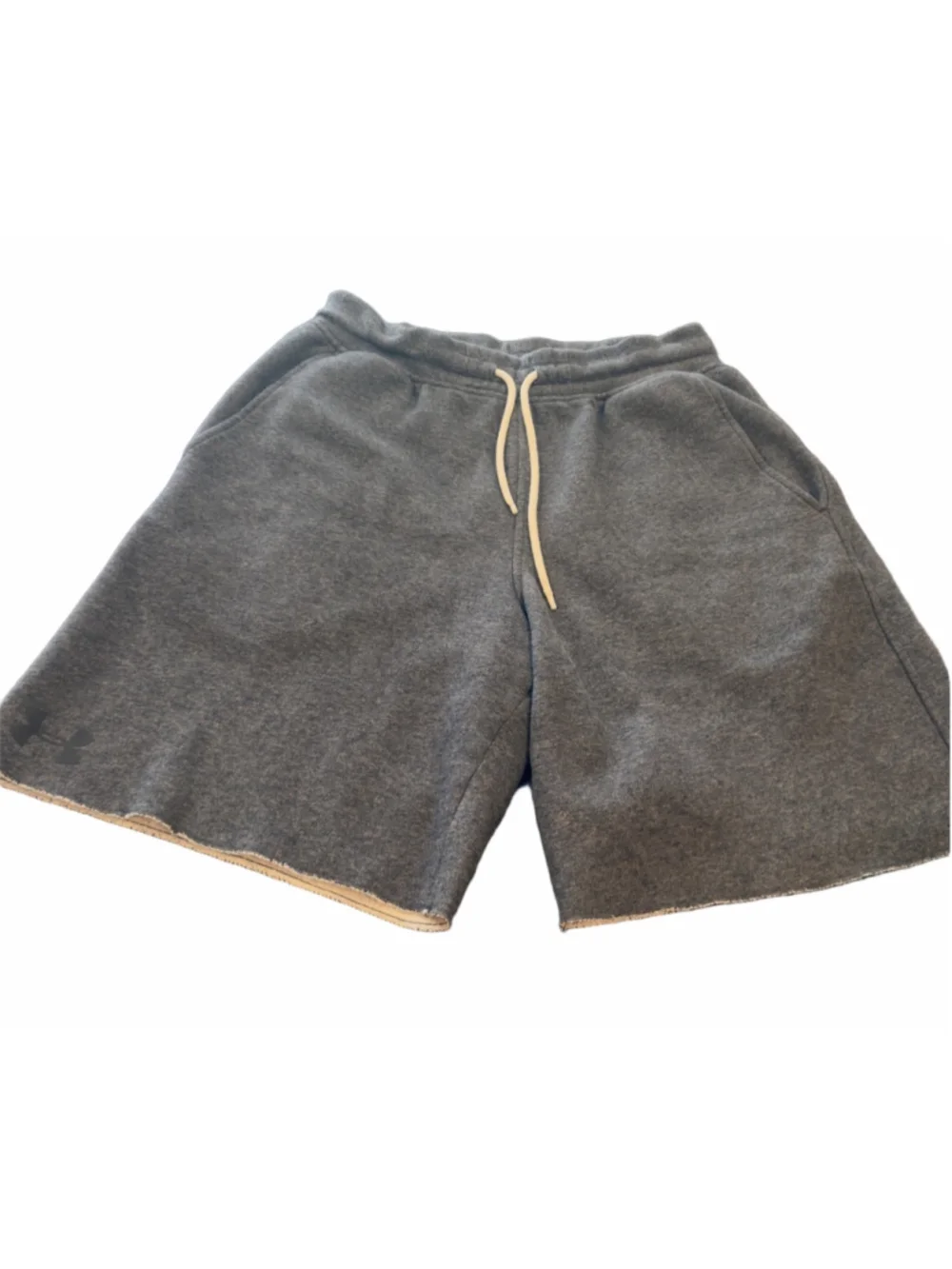 Under Armour Men's Rival Terry Shorts Gray Sweatshorts Gym Workout Active M
